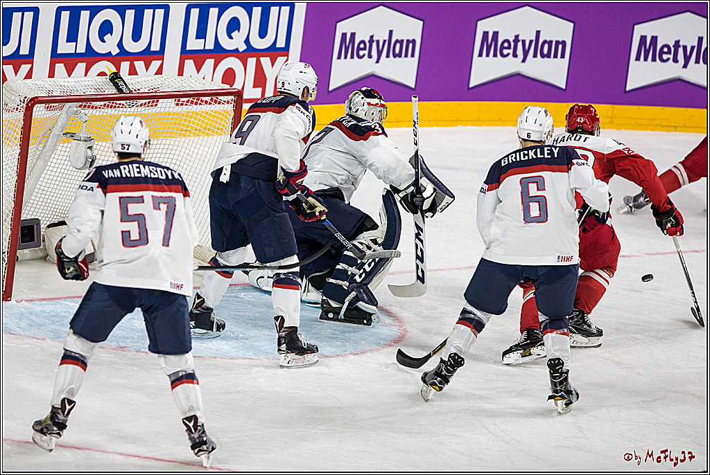 IIHF WM 2017, USA - Daenemark, 07.05.2017